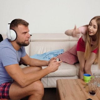 Тощая крошка для здорового хуя