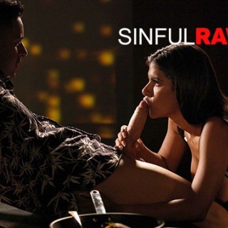 Сисястая красотка в горячем трахе