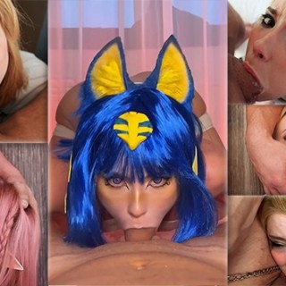 Глубокая глотка девушки для хуя и спермы